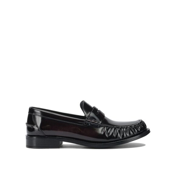 Prada Brushed Leather Loafers IT 38.5 Women